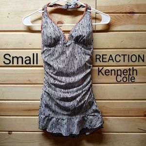 REACTION Kenneth Cole One Piece Swimsuit, Bathing Suit size Small